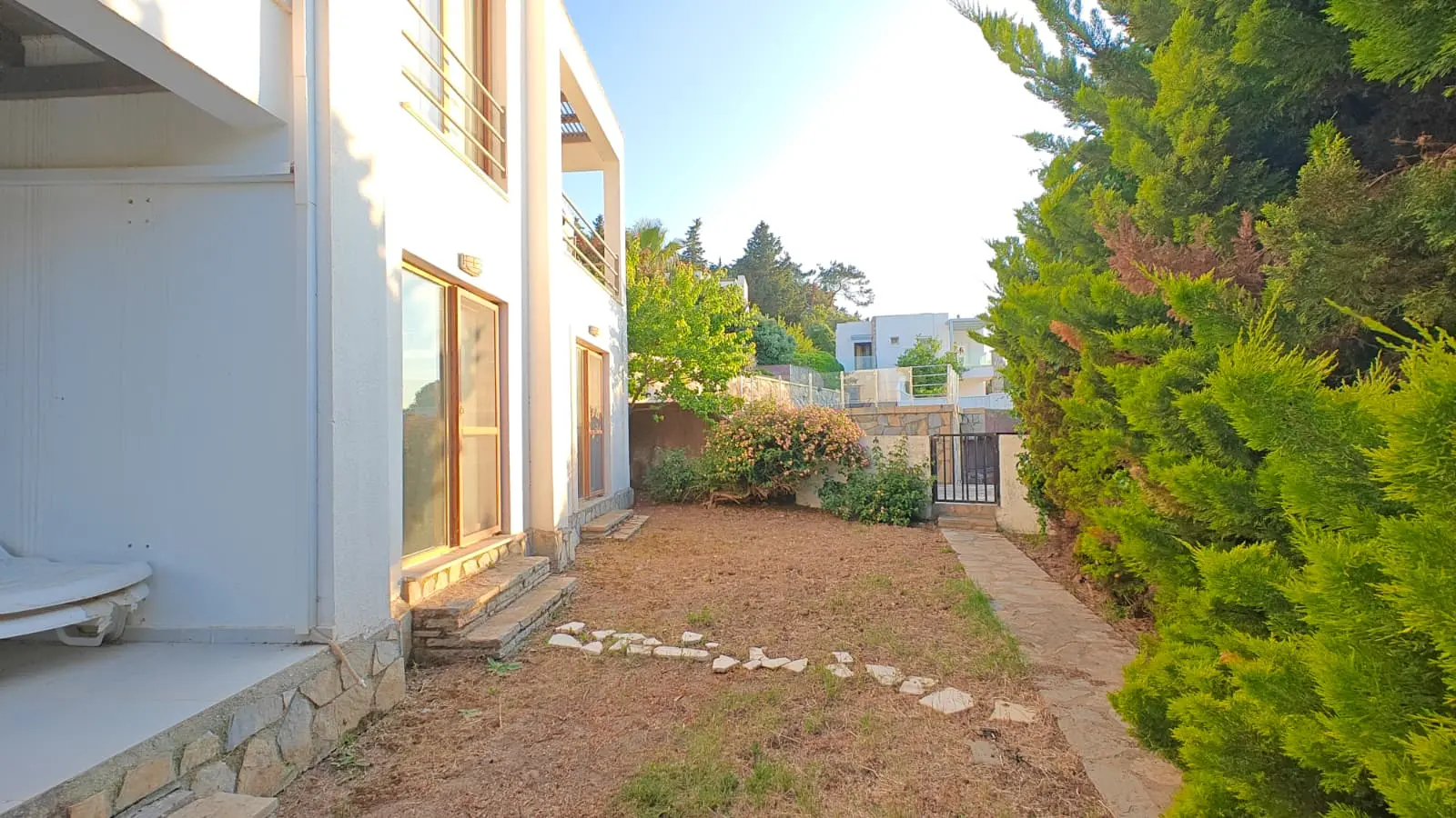 Garden area